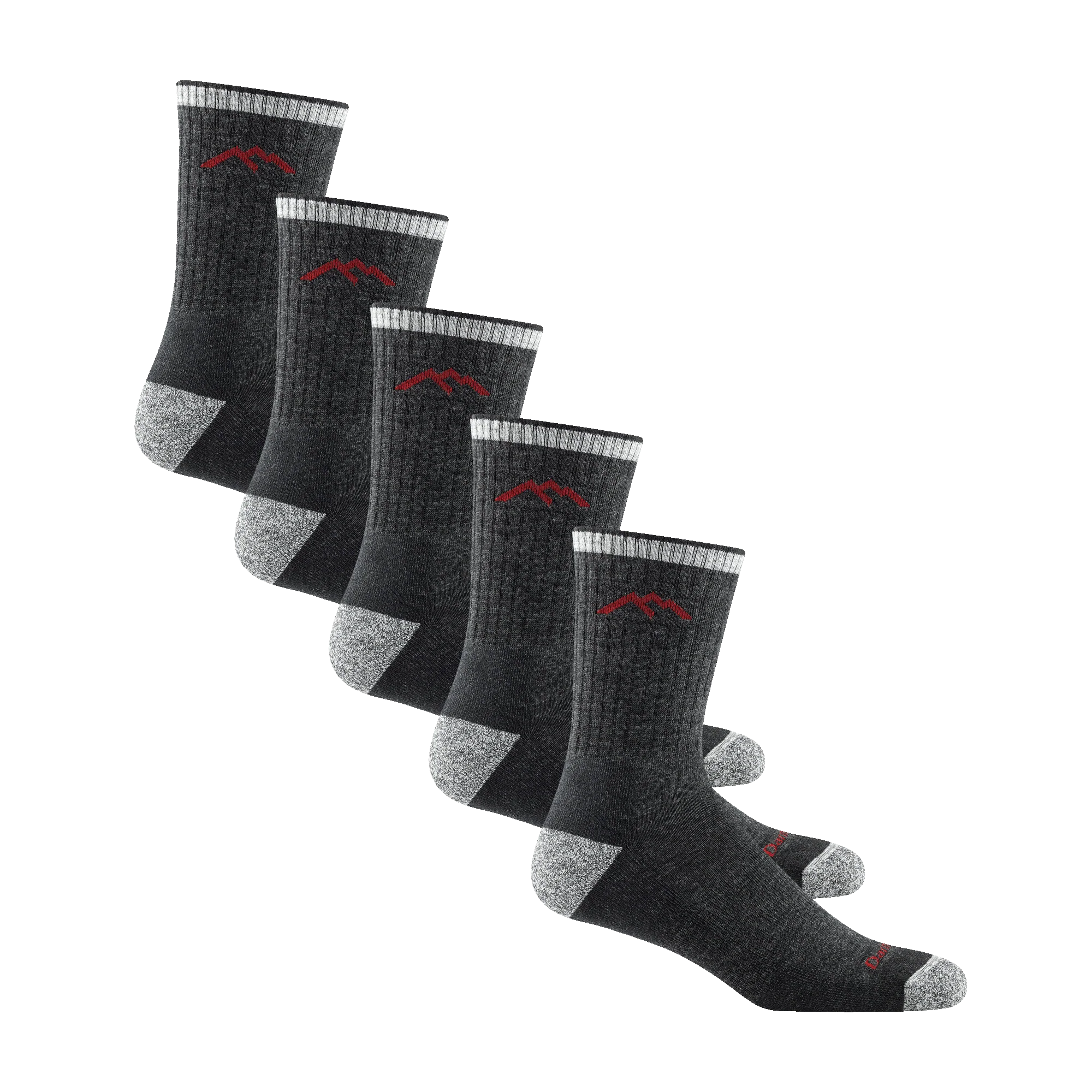 Men's Hiker Midweight Micro Crew 5-Pack