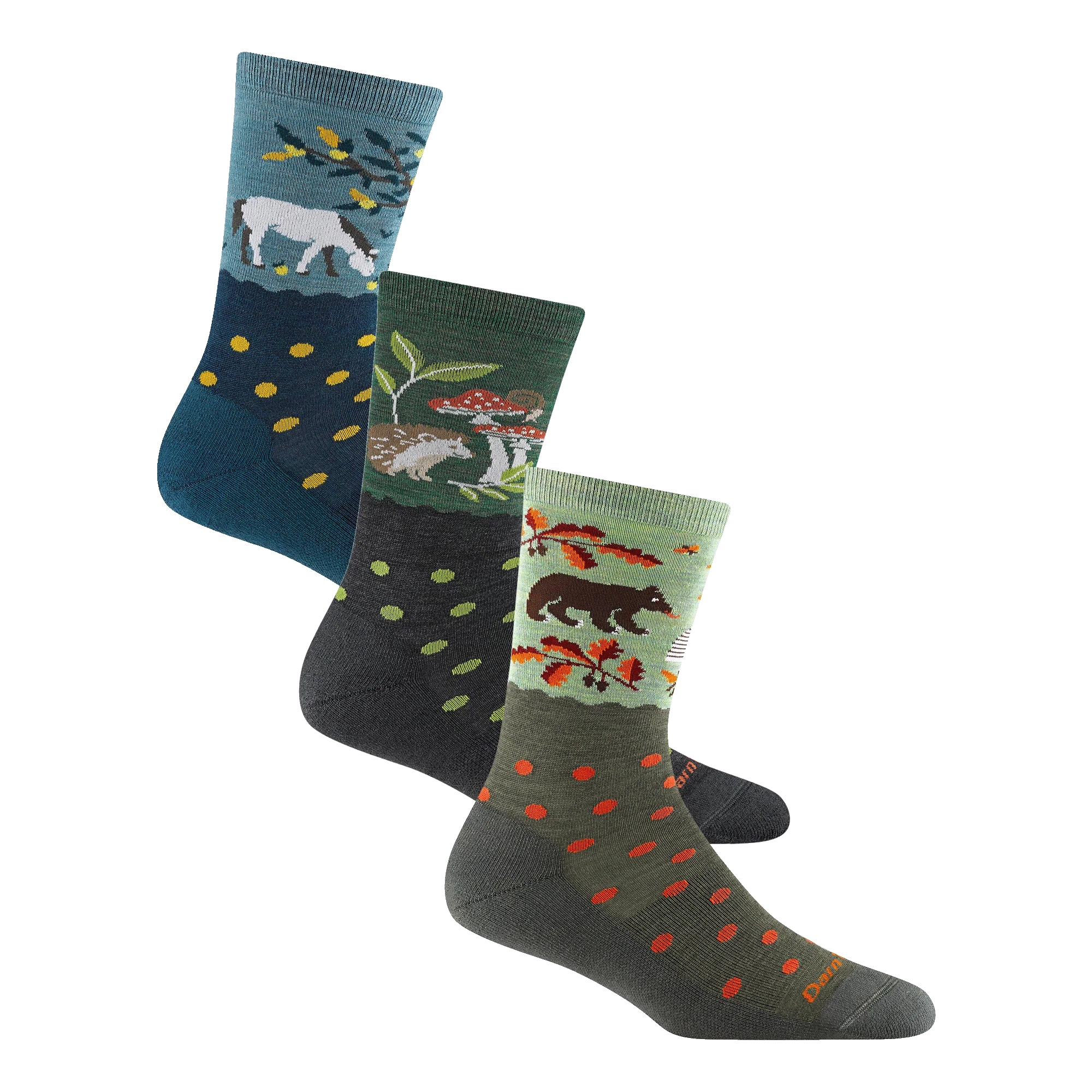 Women's Wildlife Lightweight Lifestyle Crew 3-Pack