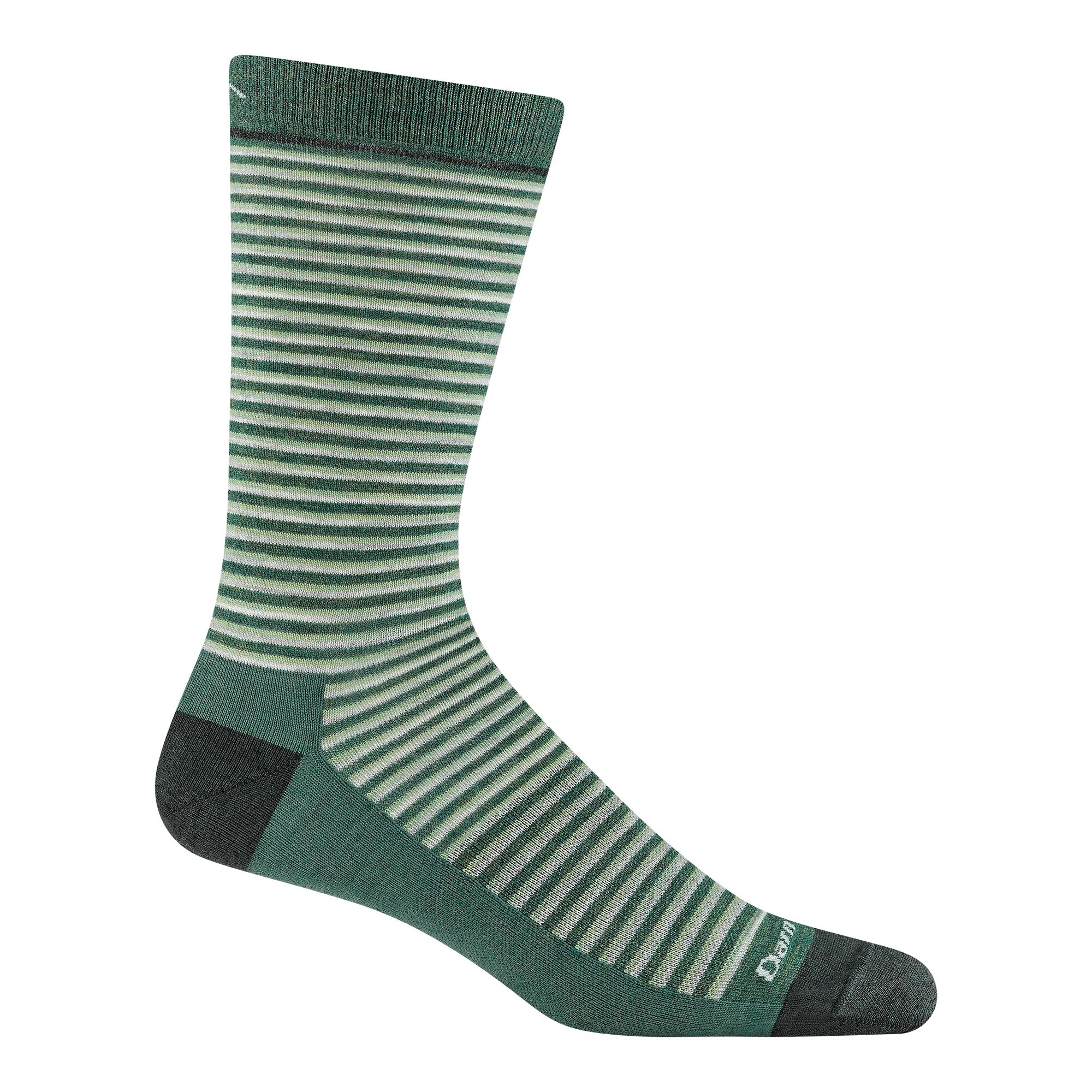 Men's Microstripe Crew Lightweight Lifestyle Socks