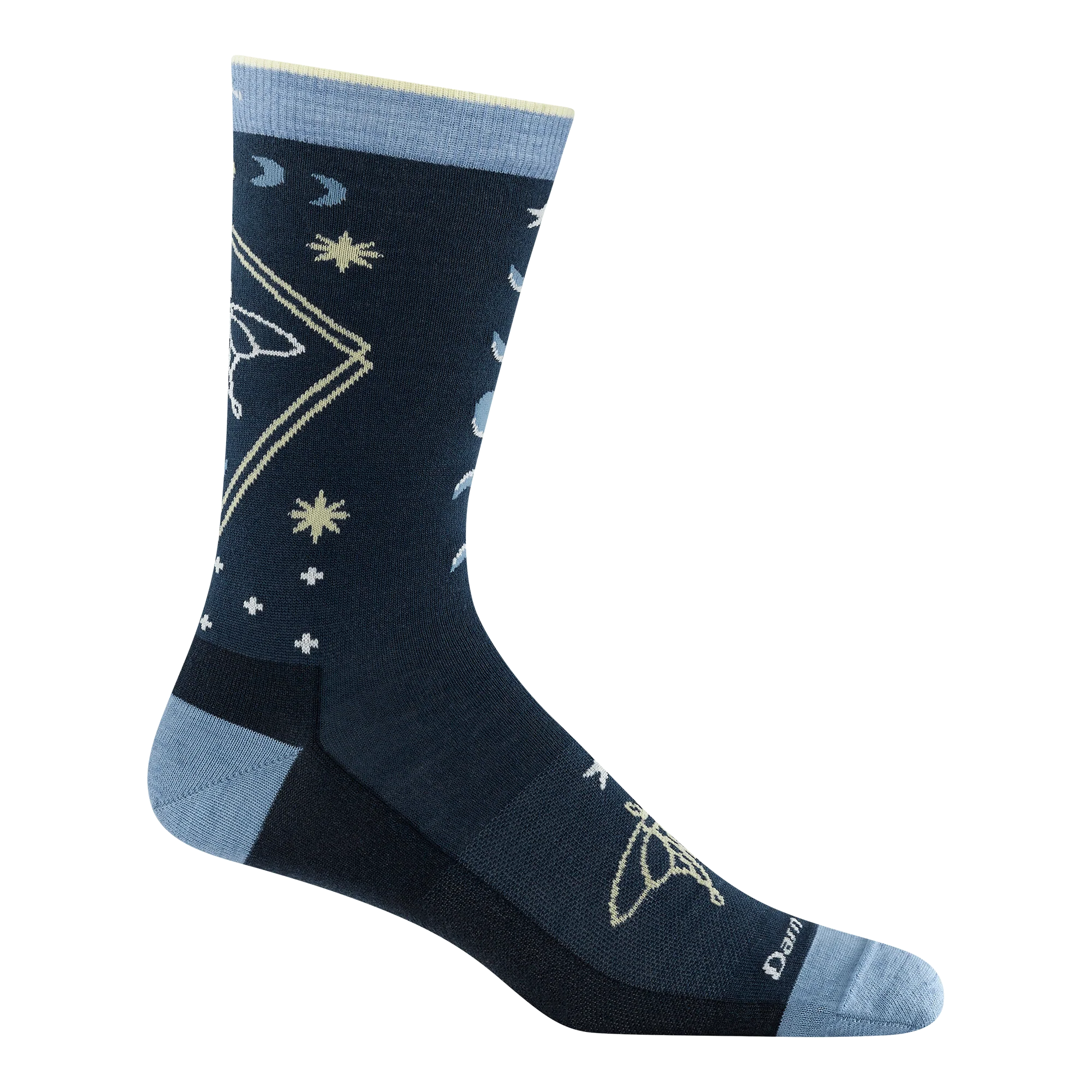 Unisex Luna Eclipse Crew Lightweight Lifestyle Sock